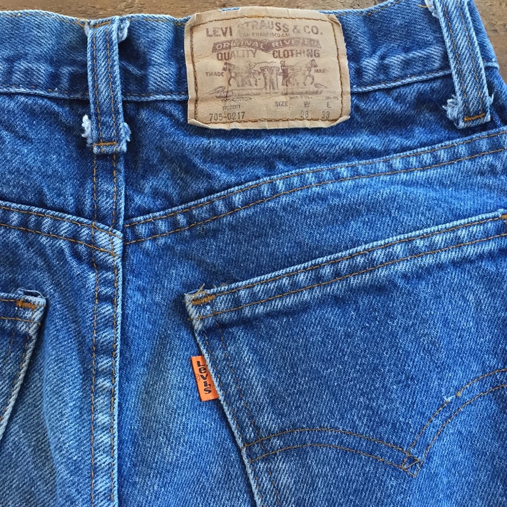 💋Rare 1960s Vintage Levi’s Jeans - Picture 3 of 14